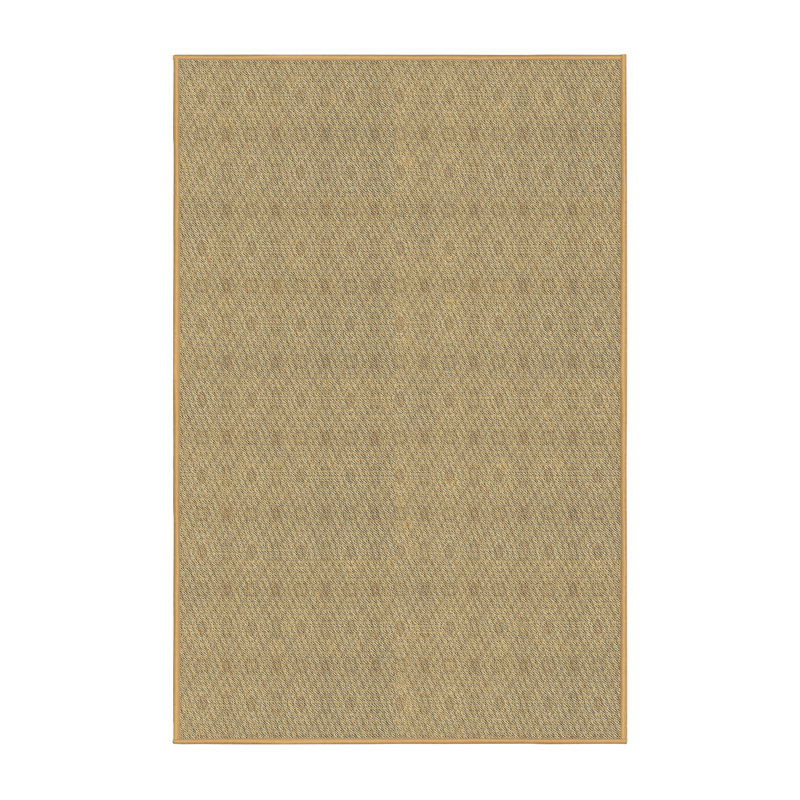 Tapis décoratif beige géométrique pylle Hill, Rectangle 5 pi x 7 pi