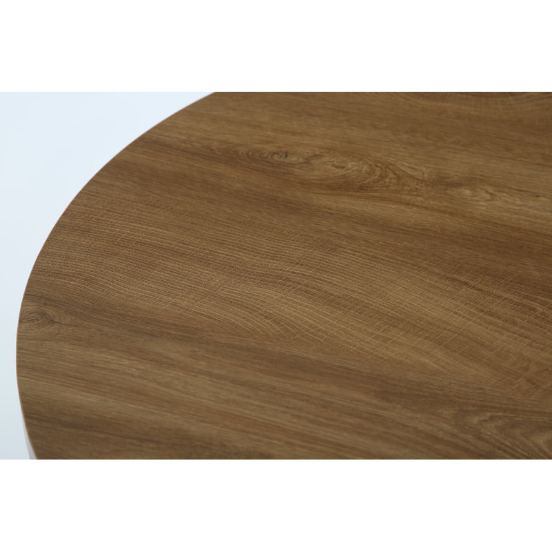 Round Metal Base Dining Table