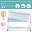 Berceau réglable en hauteur pour bébé avec matelas lavable - blanc-2005413014