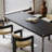 Solid Ash Wood Table with Stable Design.-357212778