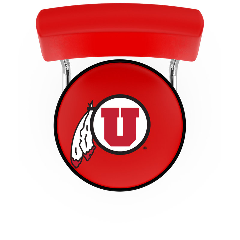 NCAA Swivel 25" Counter Stool, University of Utah