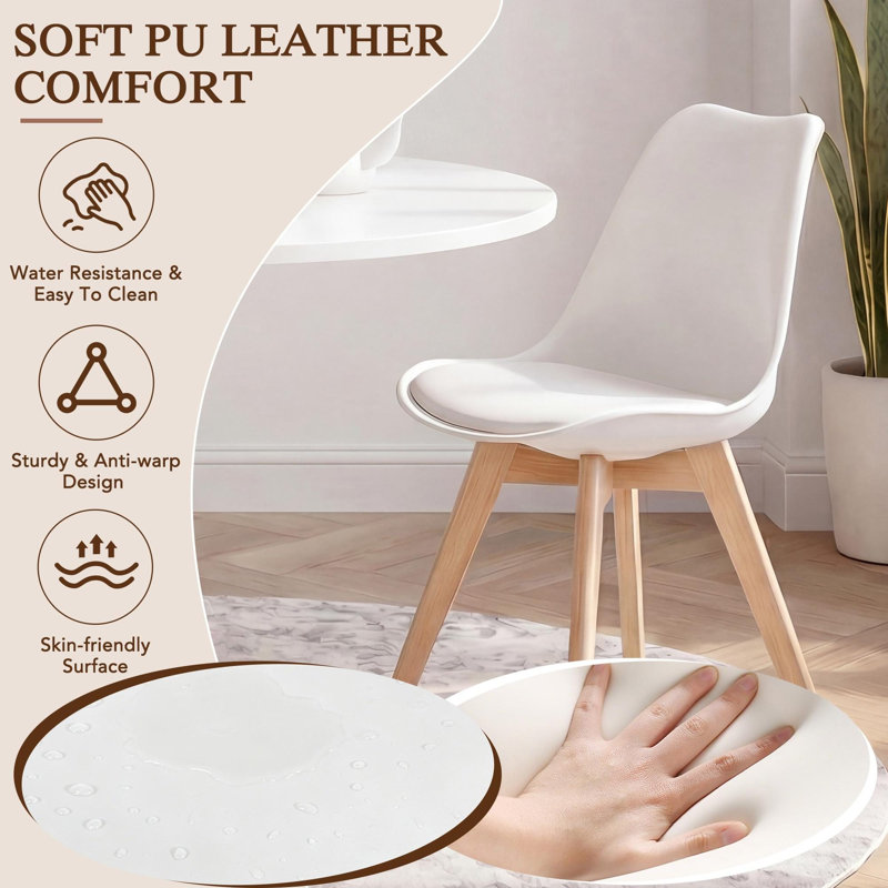 19 H Dining Chair, Black