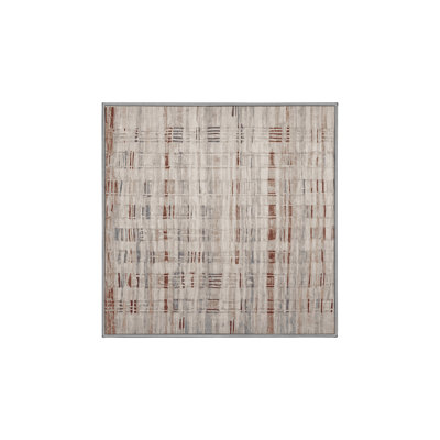 Tapis gris lavable à la machine