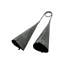 Sonnettes moyennes en argent antique-902349670