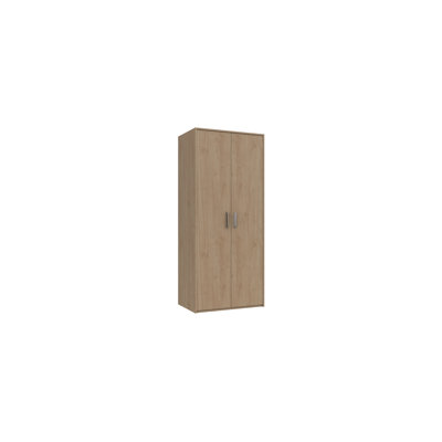 Zakariyah 2 Door Manufactured Wood Wardrobe