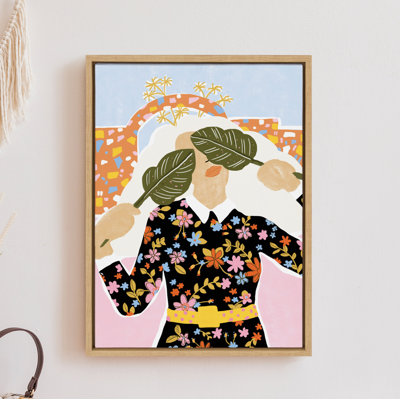 I Can't See You by Alja Horvat Framed Canvas Wall Art Print