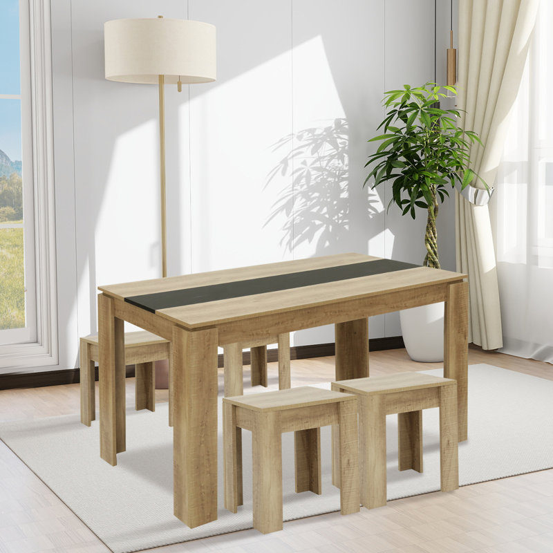Lapithos Rectangular Dining Table, 70cm W x 140cm L