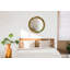 Huldar Glass Flat Wall Mirror