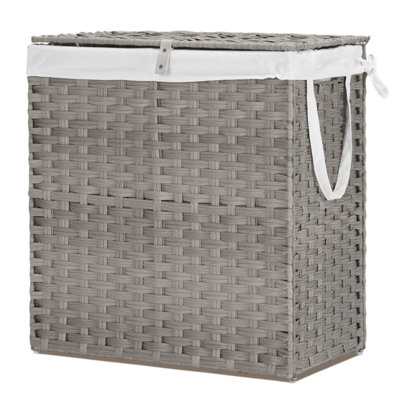 Panier à linge avec couvercle