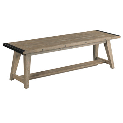 Banc en bois massif Tepass