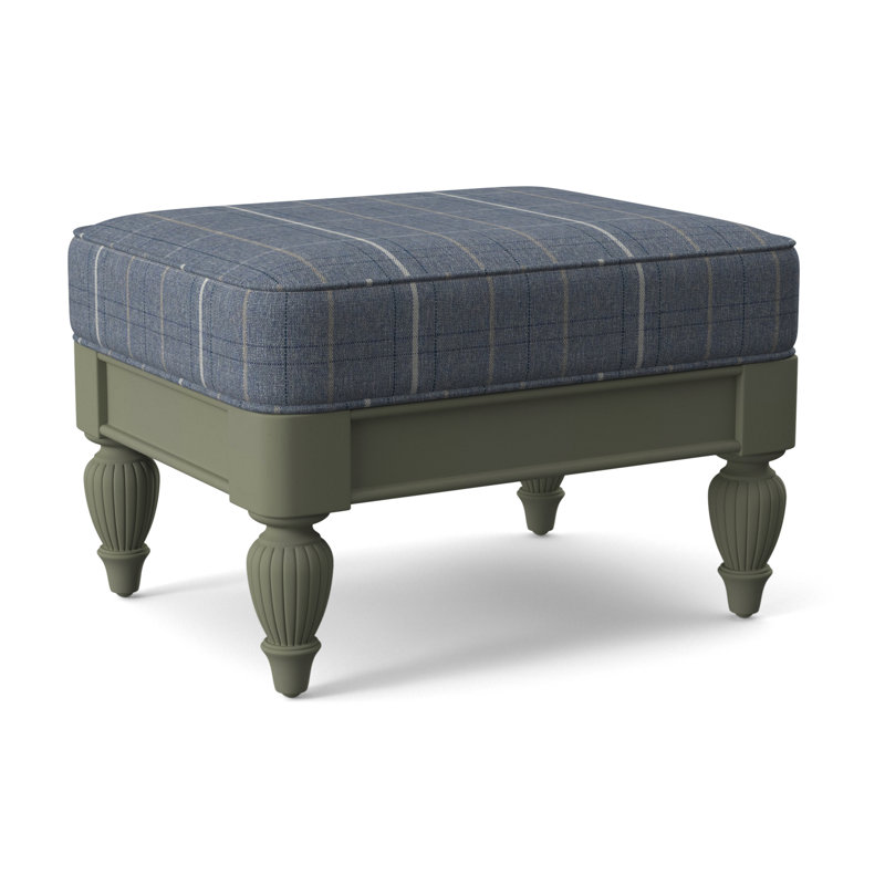 Grand View Ottoman, Beige Performance Fabric; 0851-73, Greystone Finish