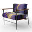 Cress - Fauteuil d'appoint rembourré en marbre-422733774