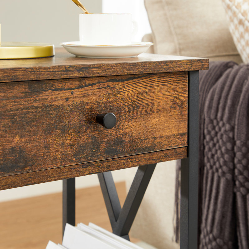 Stines 1 Drawer Bedside Table