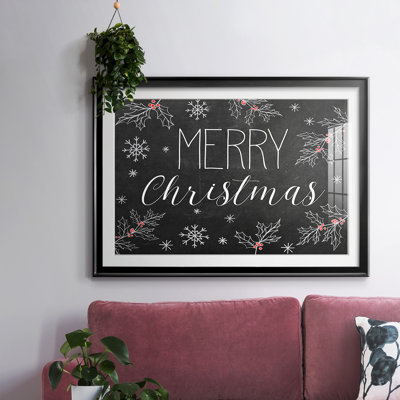 " Merry Christmas Chalkboard "