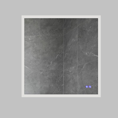 Metal Flat Wall Mirror