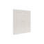 Newton Interior Door Solid Core Single Panel Pre-hung French Door Primed White with Matte Black Hing-91335924