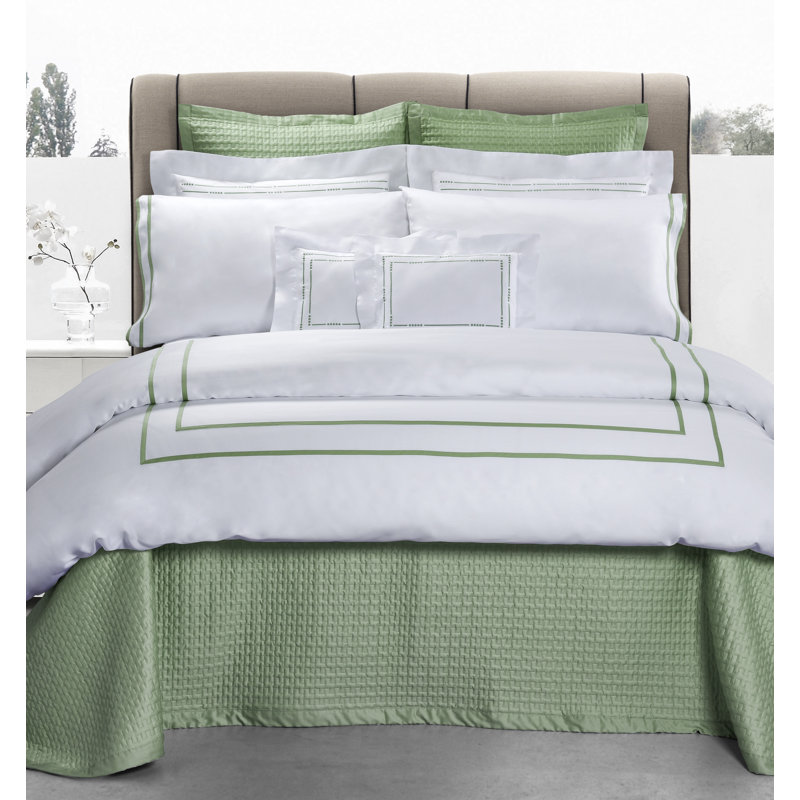 Positano Coverlet, White, Queen Bedspread