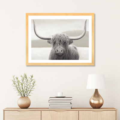 " Highland Cow Neutral " by James Wiens