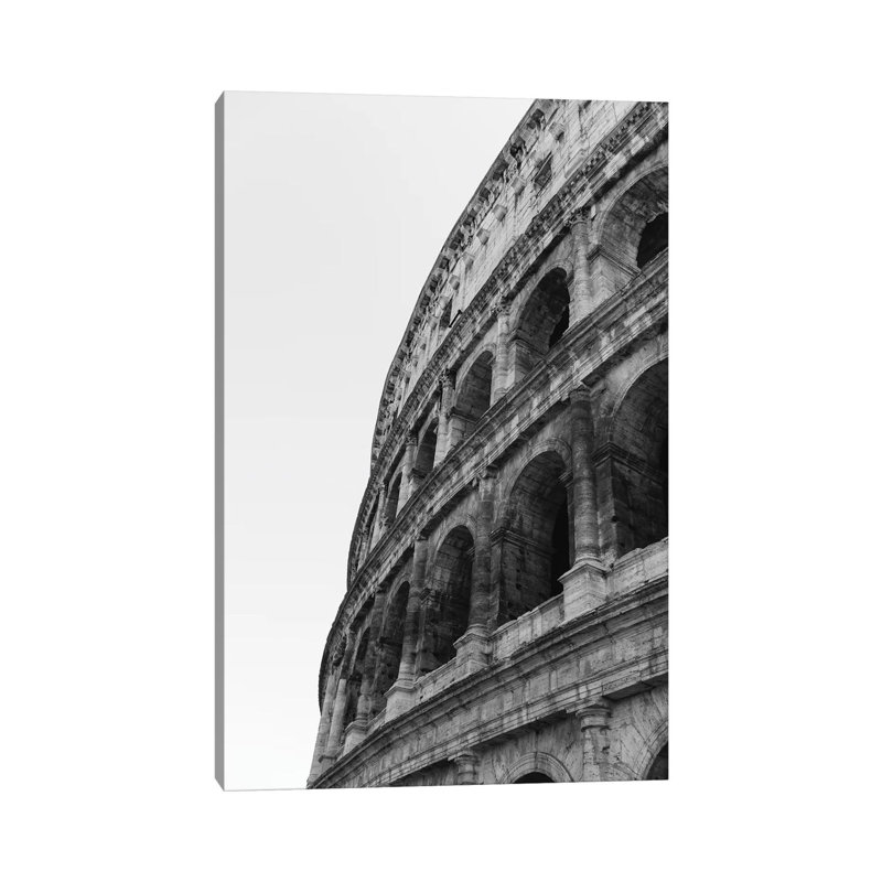 Roman Coliseum III by Bethany Young - Print on Canvas, Wrapped Canvas, 30.48cm H x 20.32cm W x 1.91cm D