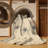 Machine Washable Ahart July 4Th Modern & Contemporary Abstract Rug in Beige – Beige Binding-37555113