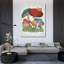 Art sur toile tendue par Rosalind Wheeler Zarris, Chariklia, collection Mushroom I-95552659