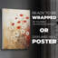 FLORAL Series CECLII - Impression sur toile seulement - NON CADRE