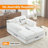 Boneless Velvet Oversized Chaise Lounge Sleeper Sofa-429145836