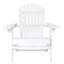 Chaise Adirondack rustique avec design pliable-298654655