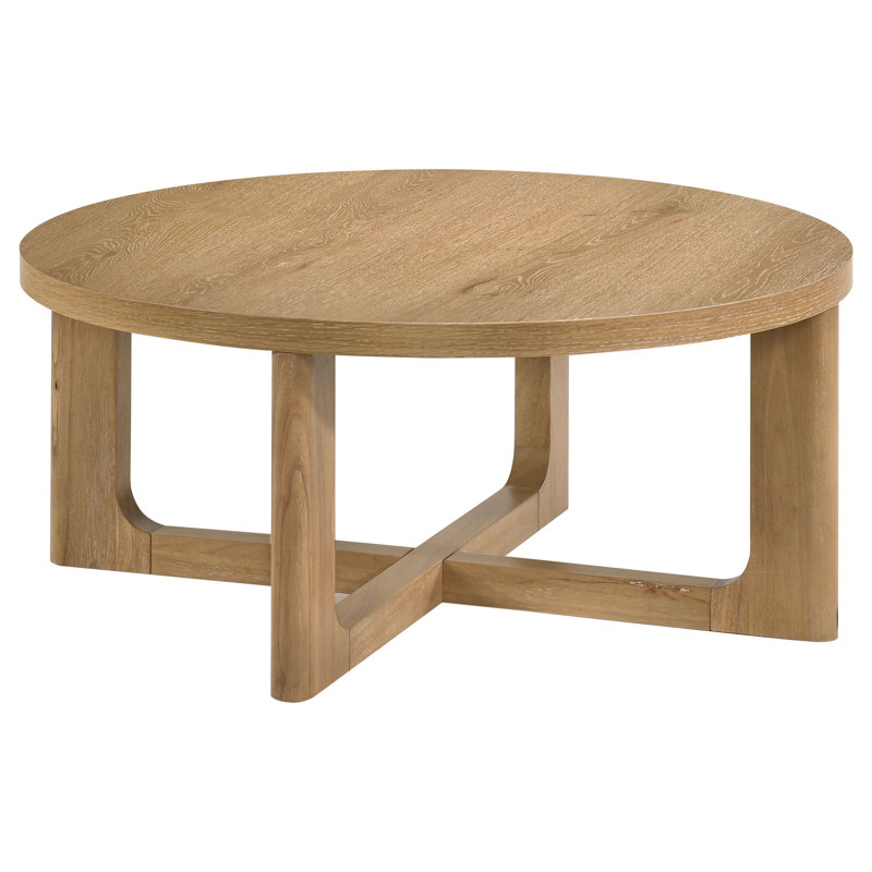 Table basse Wai, Marron clair