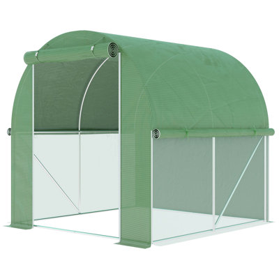 6.6' W x 6.6' D Hobby Greenhouse