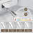 One-piece Tankless Smart Toilet with Built-in Bidet Seat, Auto Open/Close Seat, Adjustable Temp, Foot Sensor, Warm Water & Dryer, Side Knob With Multiple Controls