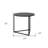Steel Top End Table