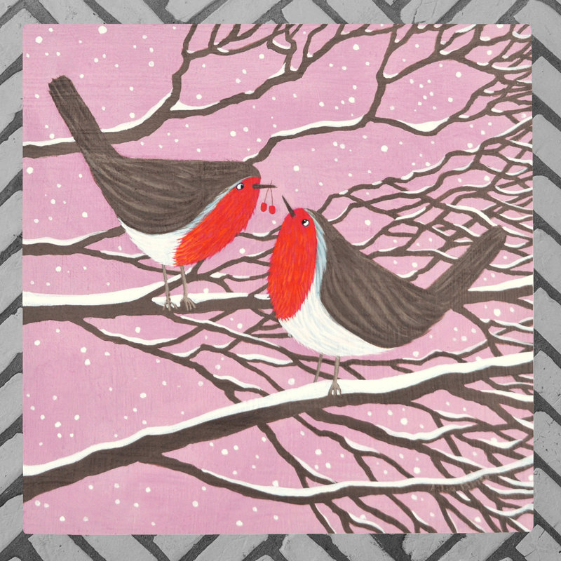 AILSA BLACK Traditional Wall Decor on Ceramic