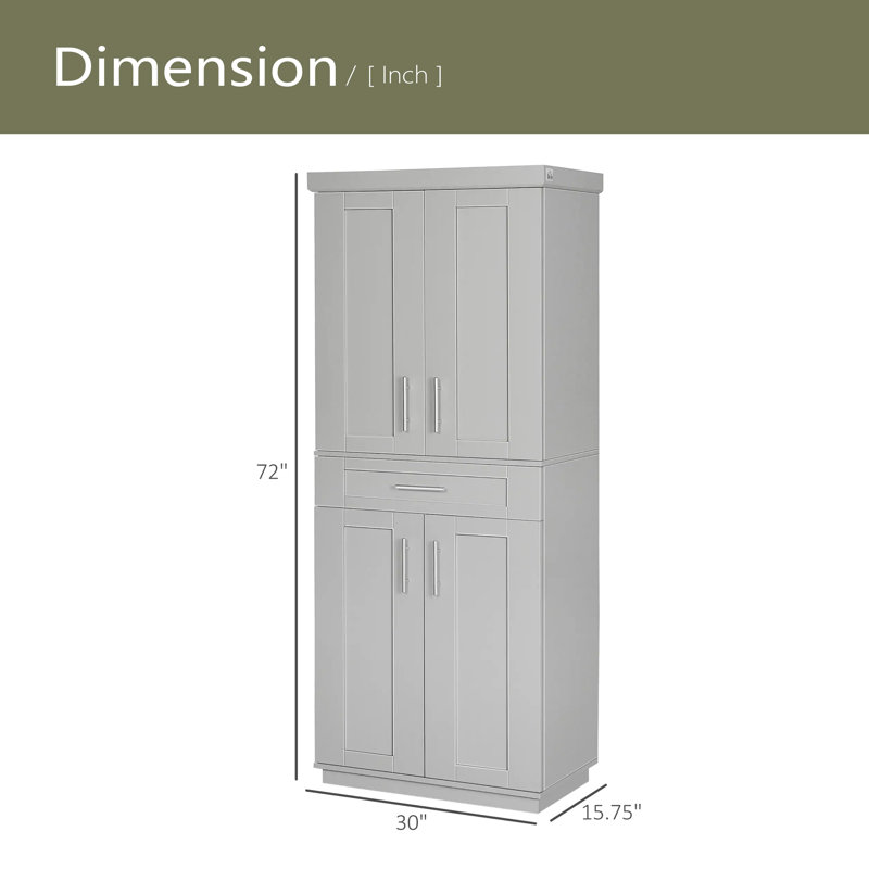 Armoire autoportante moderne Kitchen Pantry