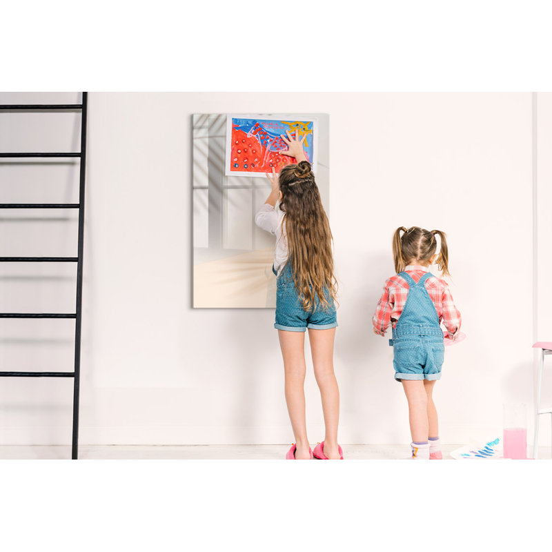Magnetic Glass Photo Memo Board