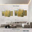 Elk Mountain Aspen Trees Wall Art Multi Piece Canvas Print-1381312728