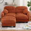 Canapé modulaire en tissu de chenille plissé CloudHaven-1503892202