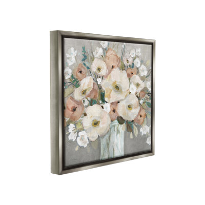 «Mixed Spring Bouquet Floater Frame» par Carol Robinson sur toile