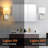 Bedroom Sconces Set of 2, Wall Mounted Bedside Lamps with USB Port, AC Outlet and 3 Colour Selectable