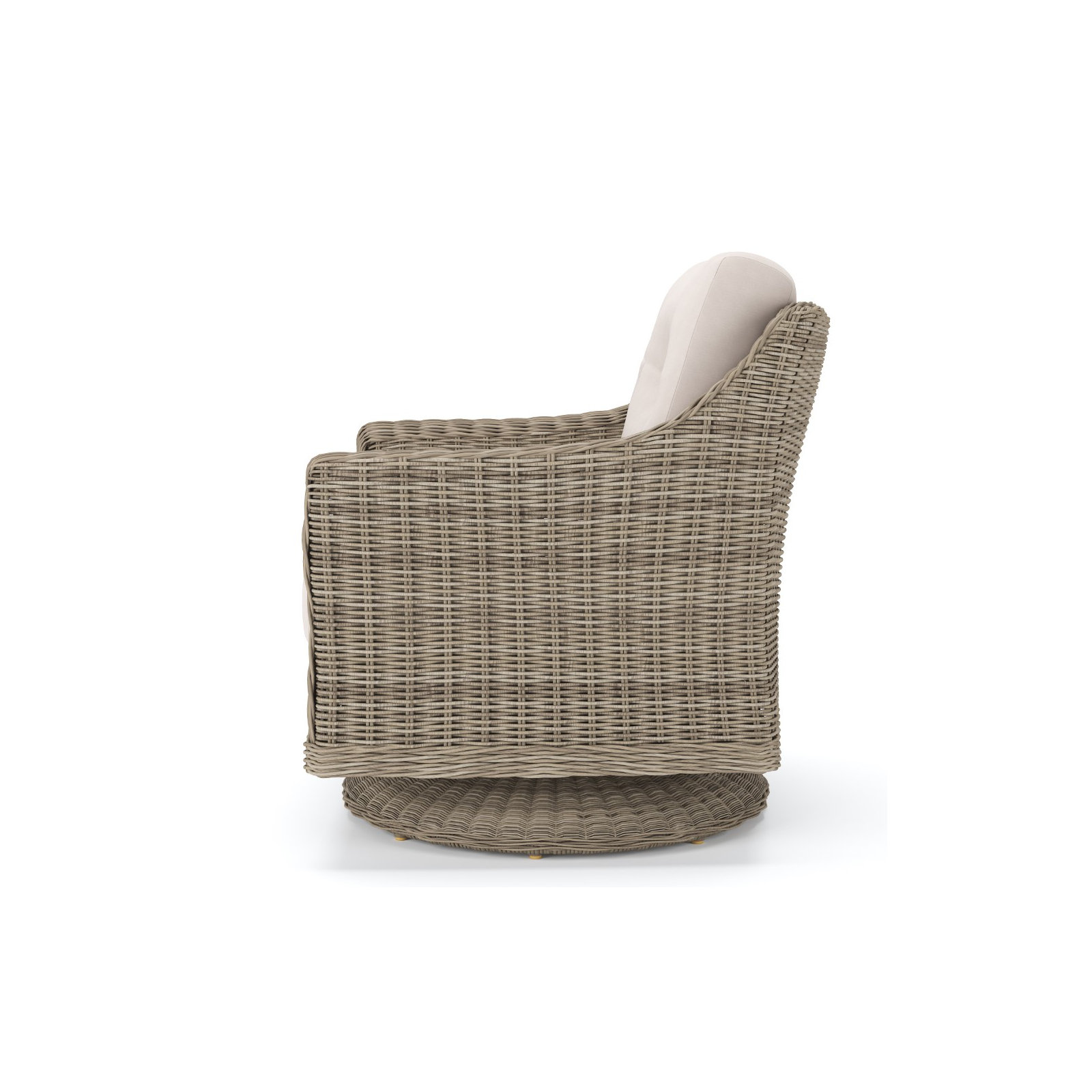 Kells Swivel Rocking Chair with Cushions