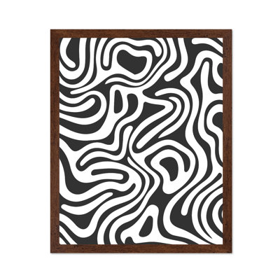 Motif zébré Groovy
