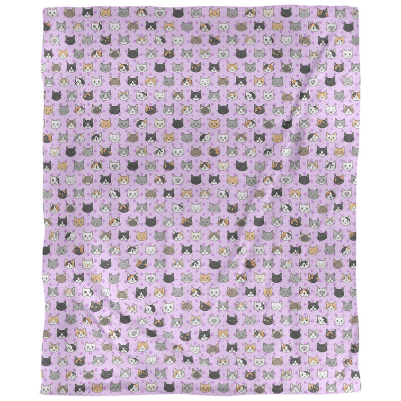 Fabric, Violet, 54" L x 36" W, Pima Combed Cotton