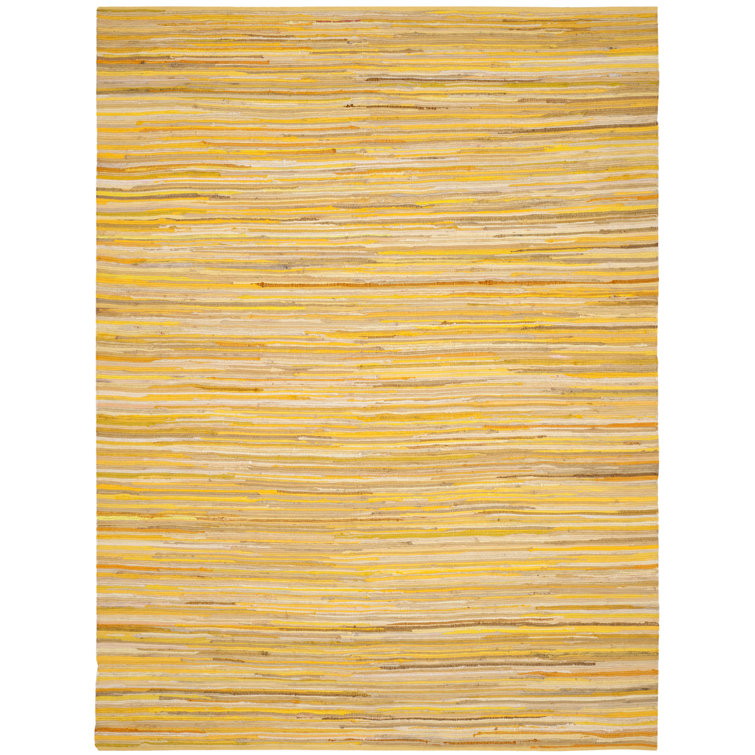 Caldina Hand Woven Cotton Striped Rug