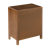 Manish 3 - Drawer Accent Chest with Burl Finish-1626921479