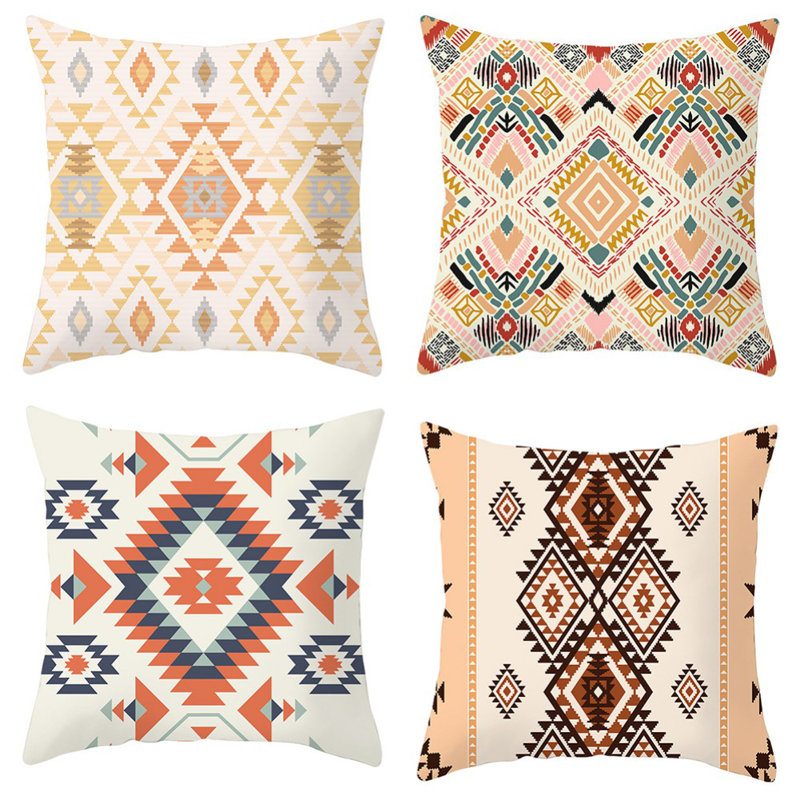 Abstract Velvet Pillow Cover
