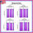 Purple Vertical Stripes Bedding Stripes Bedspread Pattern-123584178