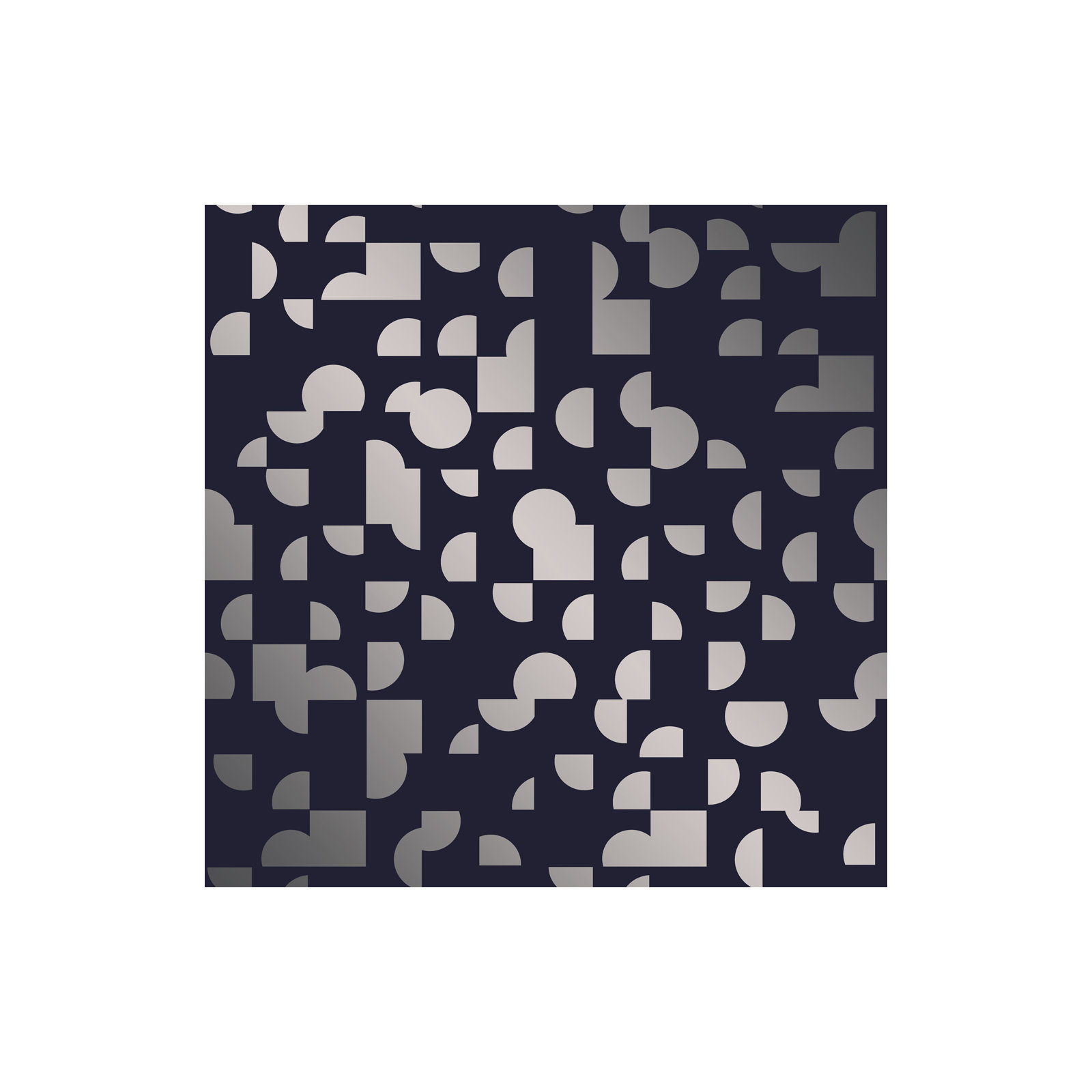 Mod Geo Peel and Stick Wallpaper, Blue