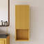 Armoire murale de 35 po de hauteur avec porte et tablettes