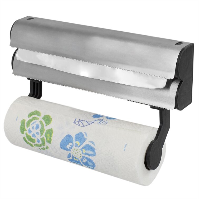 Rebrilliant Stainless Steel Wall/ Under Cabinet Mounted Paper Towel Holder