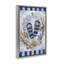 «Coastal Wreath & Flip Flops», toile flottante encadrée par Geoff Allen-339282762-352211297